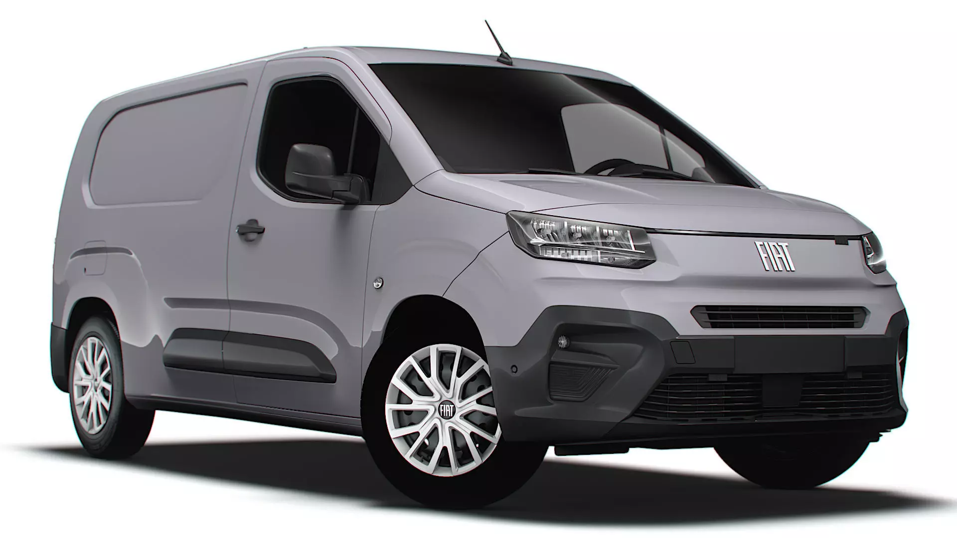 Fiat E Doblo Van LWB 2024 3D model_0