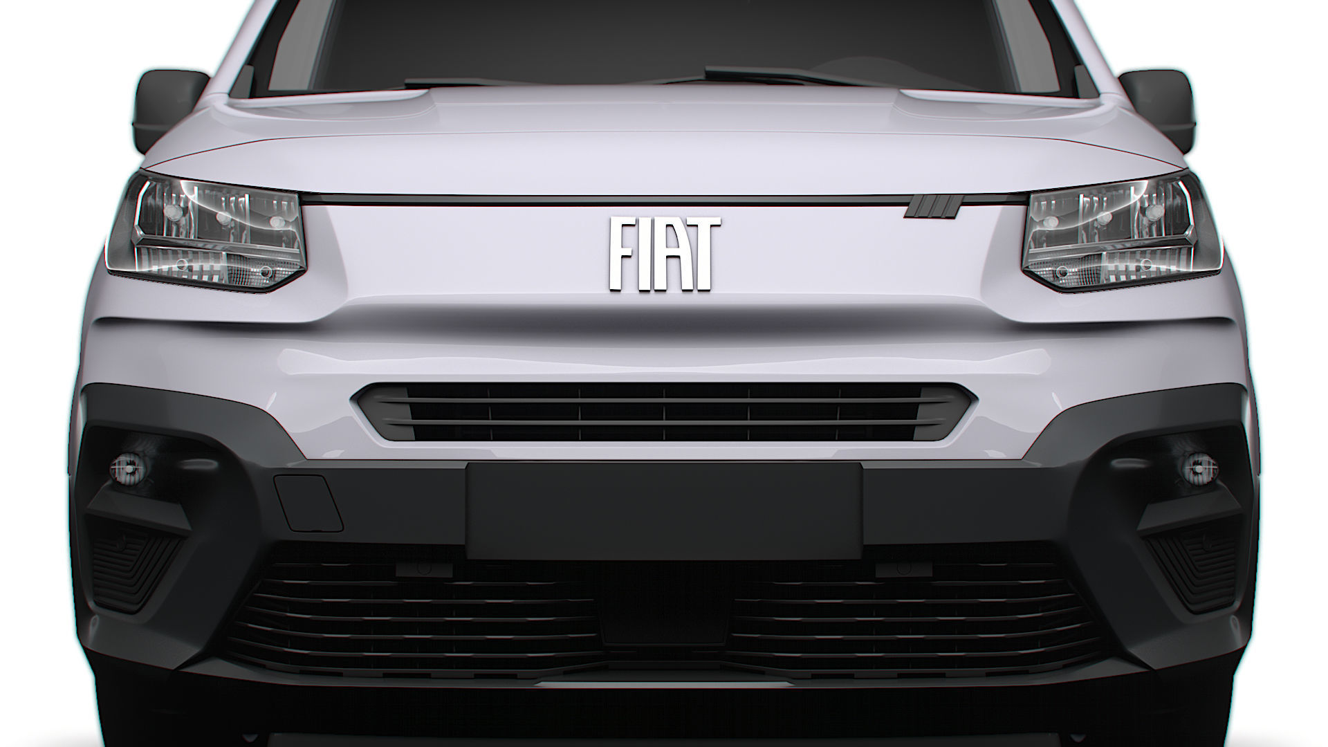 Fiat E Doblo Van LWB 2024 3D model_7