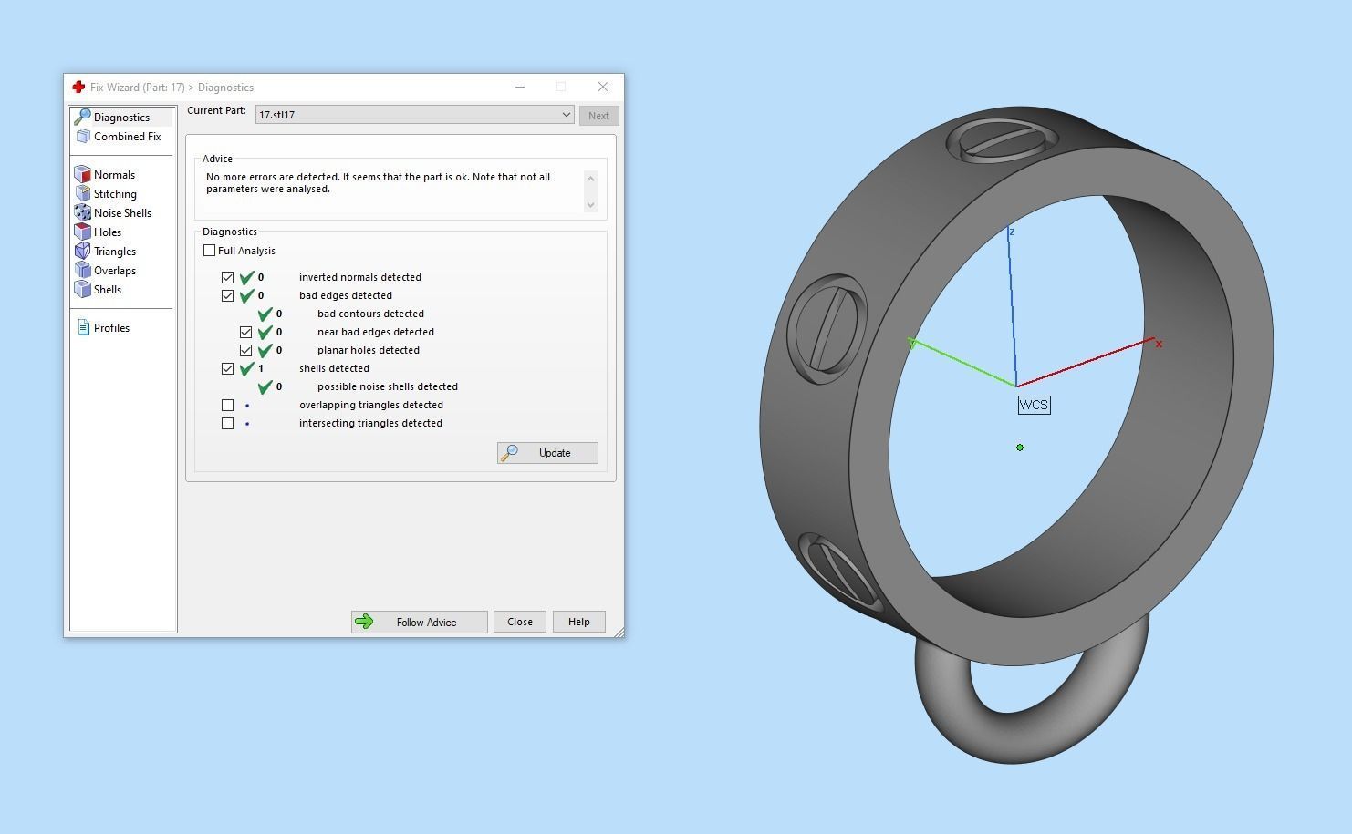 rings all size 3D print model_3