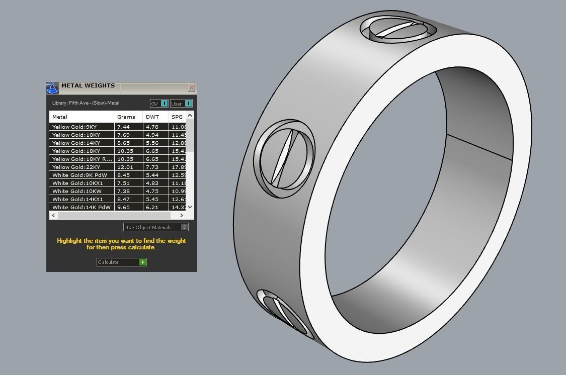 rings all size 3D print model_4