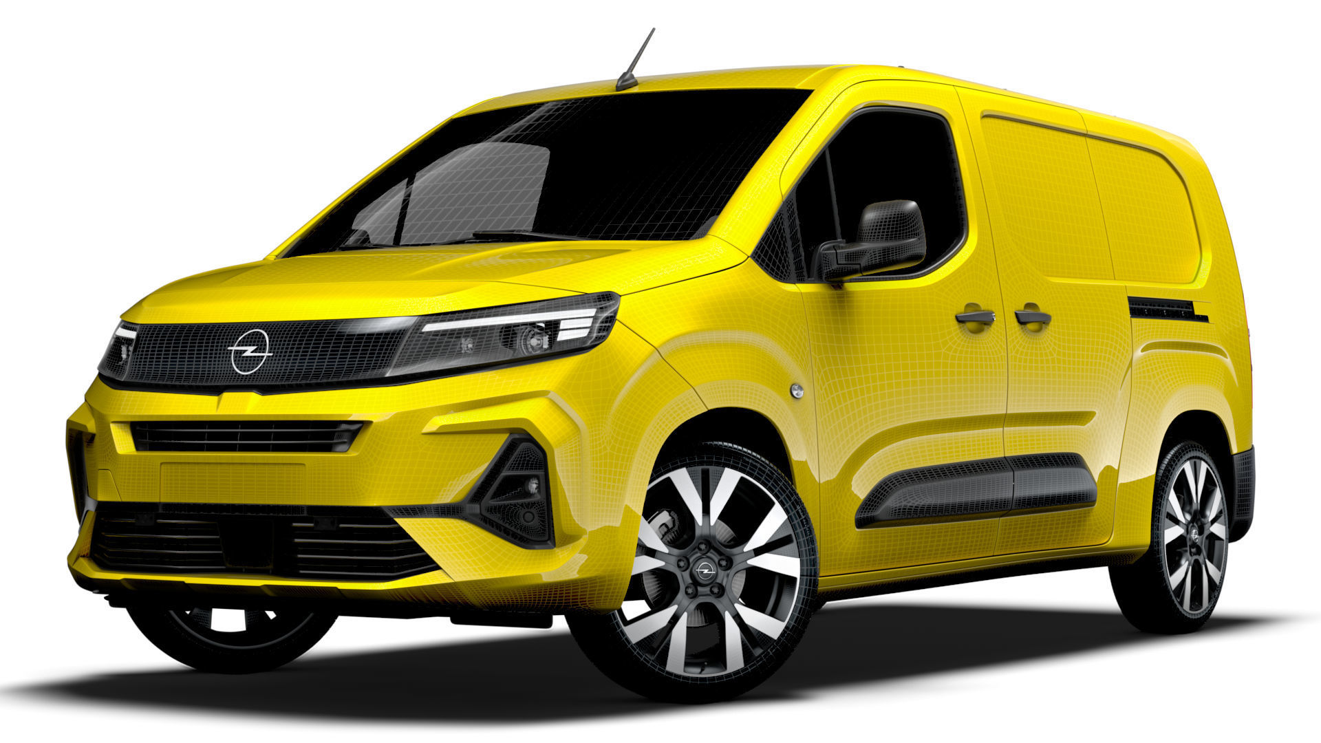 Opel Combo e Van LWB 2024 3D model_22