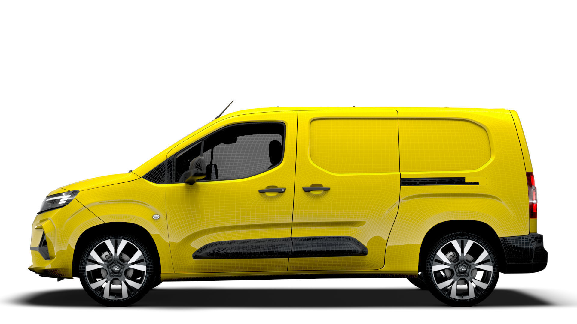 Opel Combo e Van LWB 2024 3D model_18