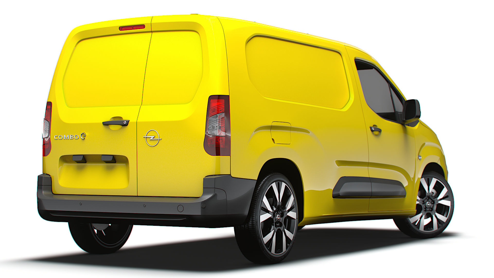 Opel Combo e Van LWB 2024 3D model_5