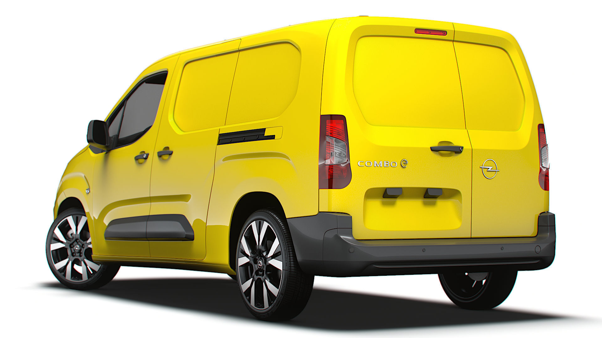 Opel Combo e Van LWB 2024 3D model_2