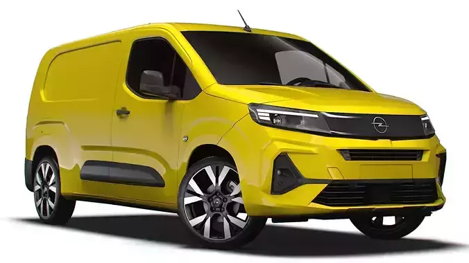 Opel Combo e Van LWB 2024 3D model