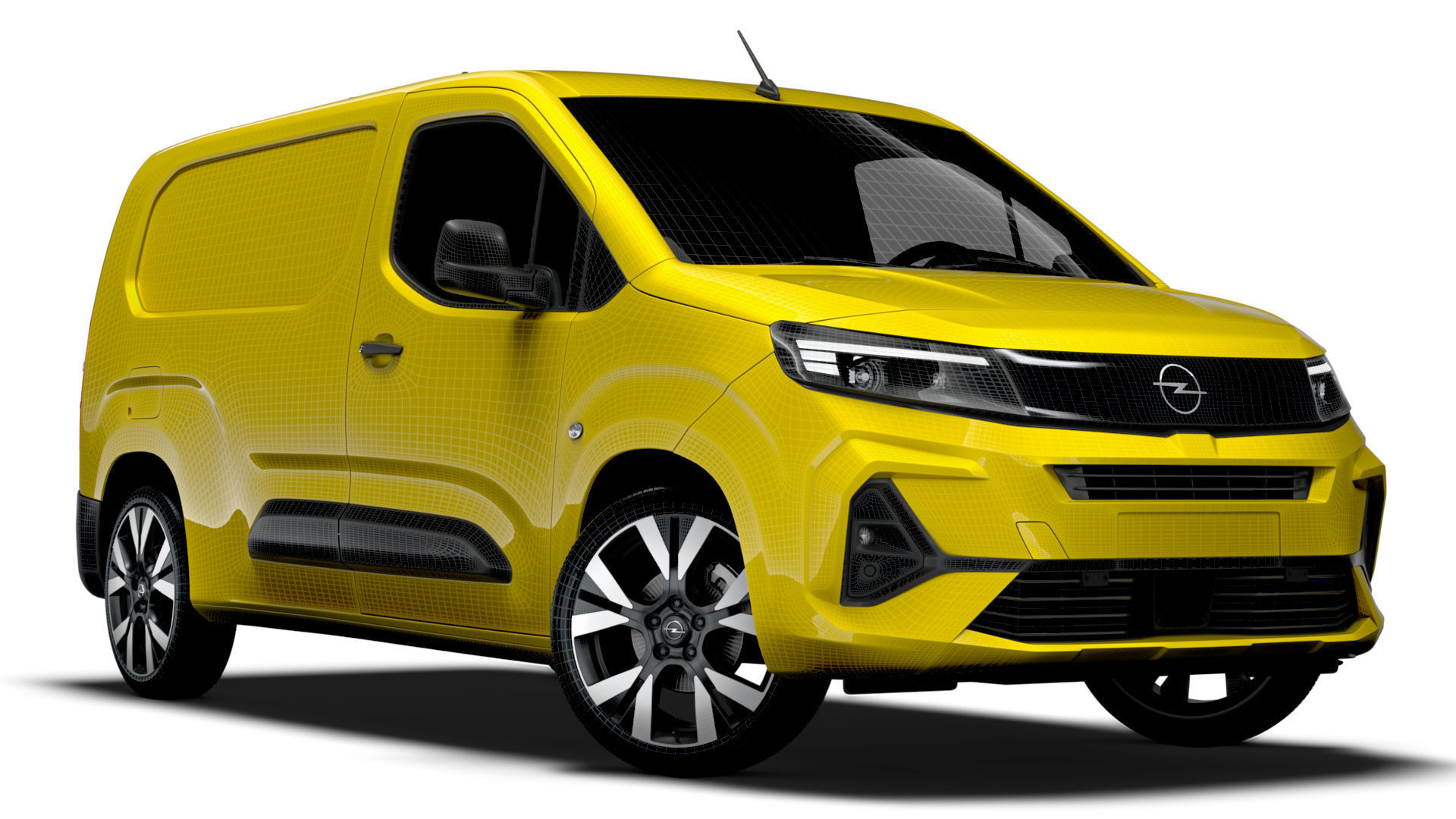 Opel Combo e Van LWB 2024 3D model_14