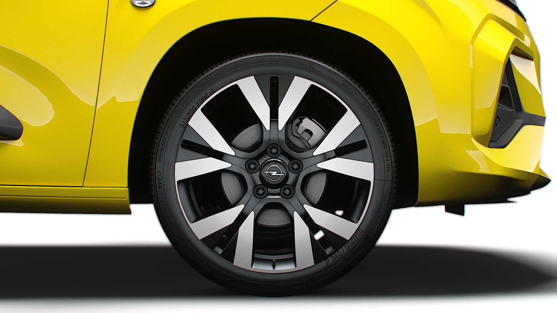 Opel Combo e Van LWB 2024 3D model_9