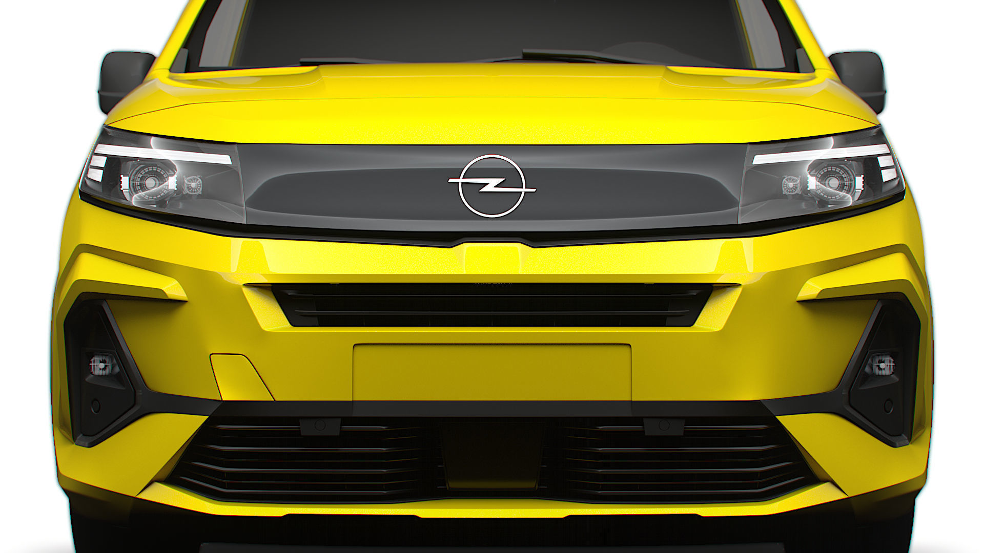 Opel Combo e Van LWB 2024 3D model_7