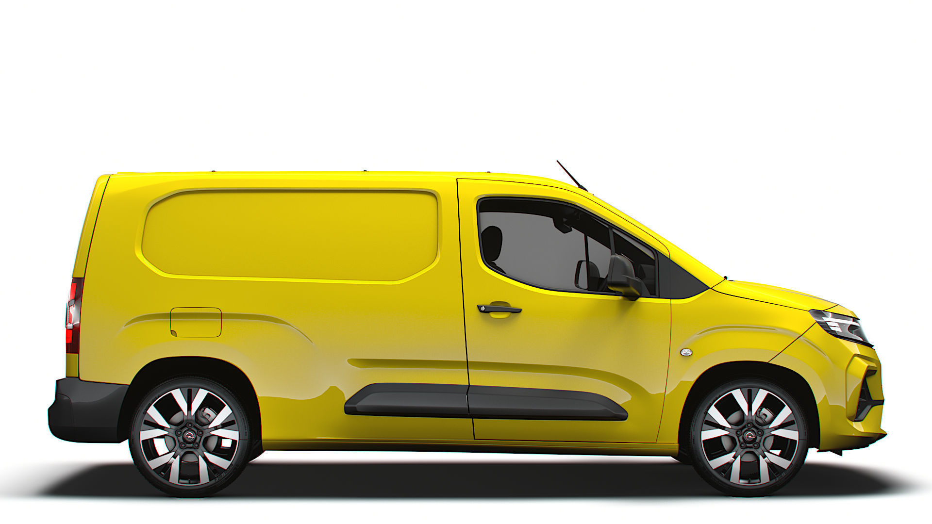 Opel Combo e Van LWB 2024 3D model_1