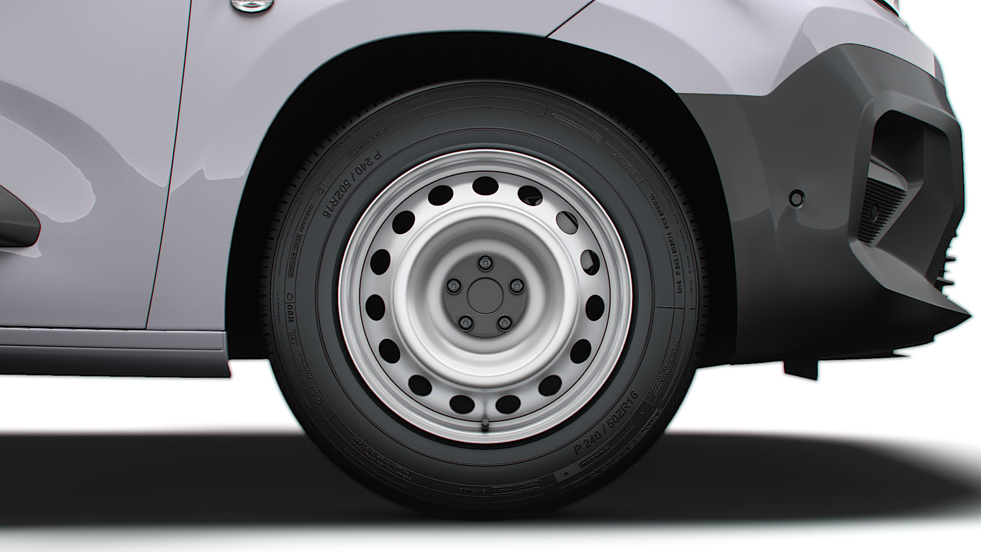 Peugeot e Partner LWB 2024 3D model_9