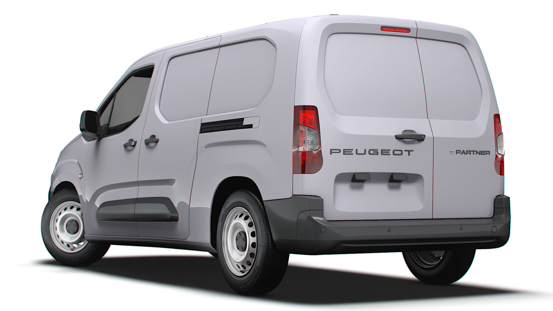 Peugeot e Partner LWB 2024 3D model_2