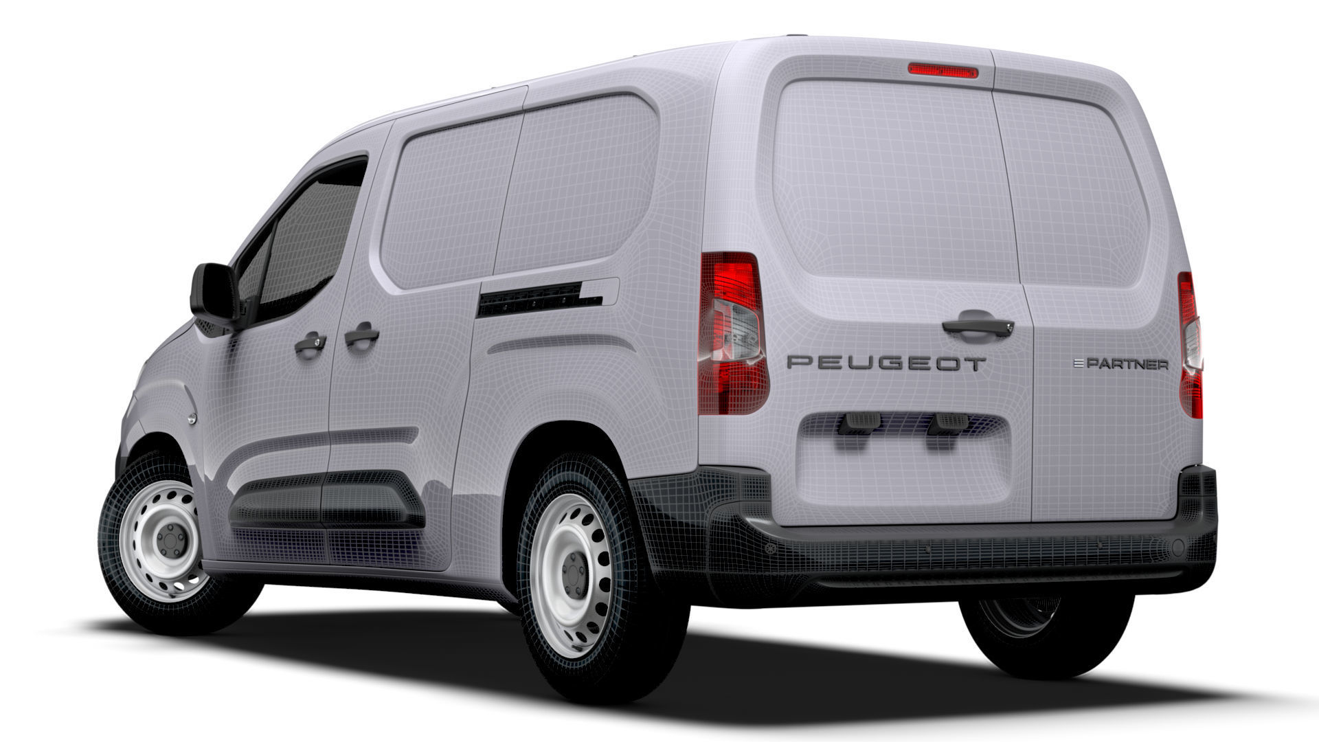 Peugeot e Partner LWB 2024 3D model_16