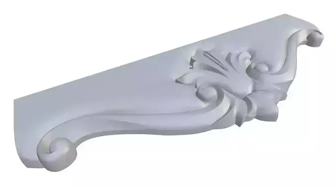 Dekor 5923 Milling on CNC Carving ornament onlay interior