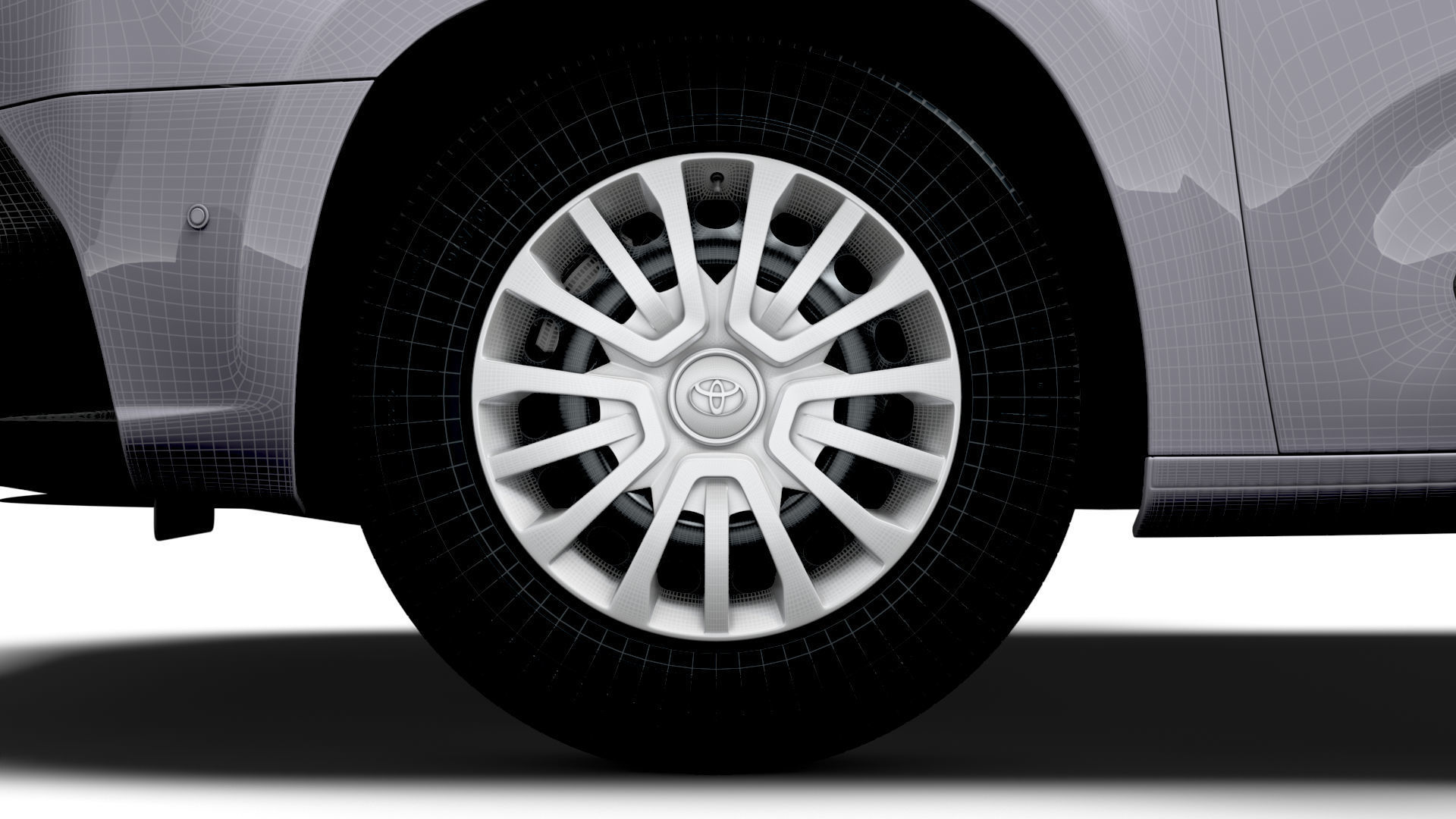 Toyota ProAce City Van Electric LWB 2024 3D model_26