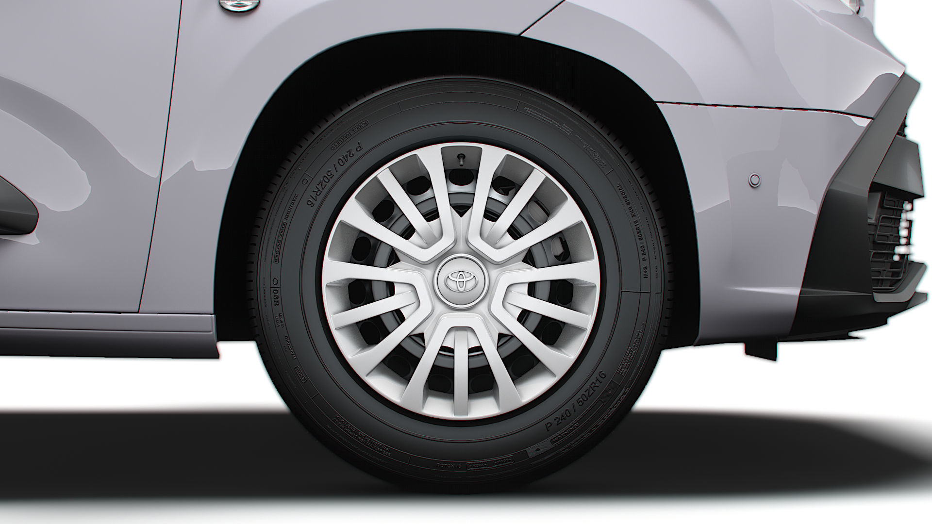 Toyota ProAce City Van Electric LWB 2024 3D model_9