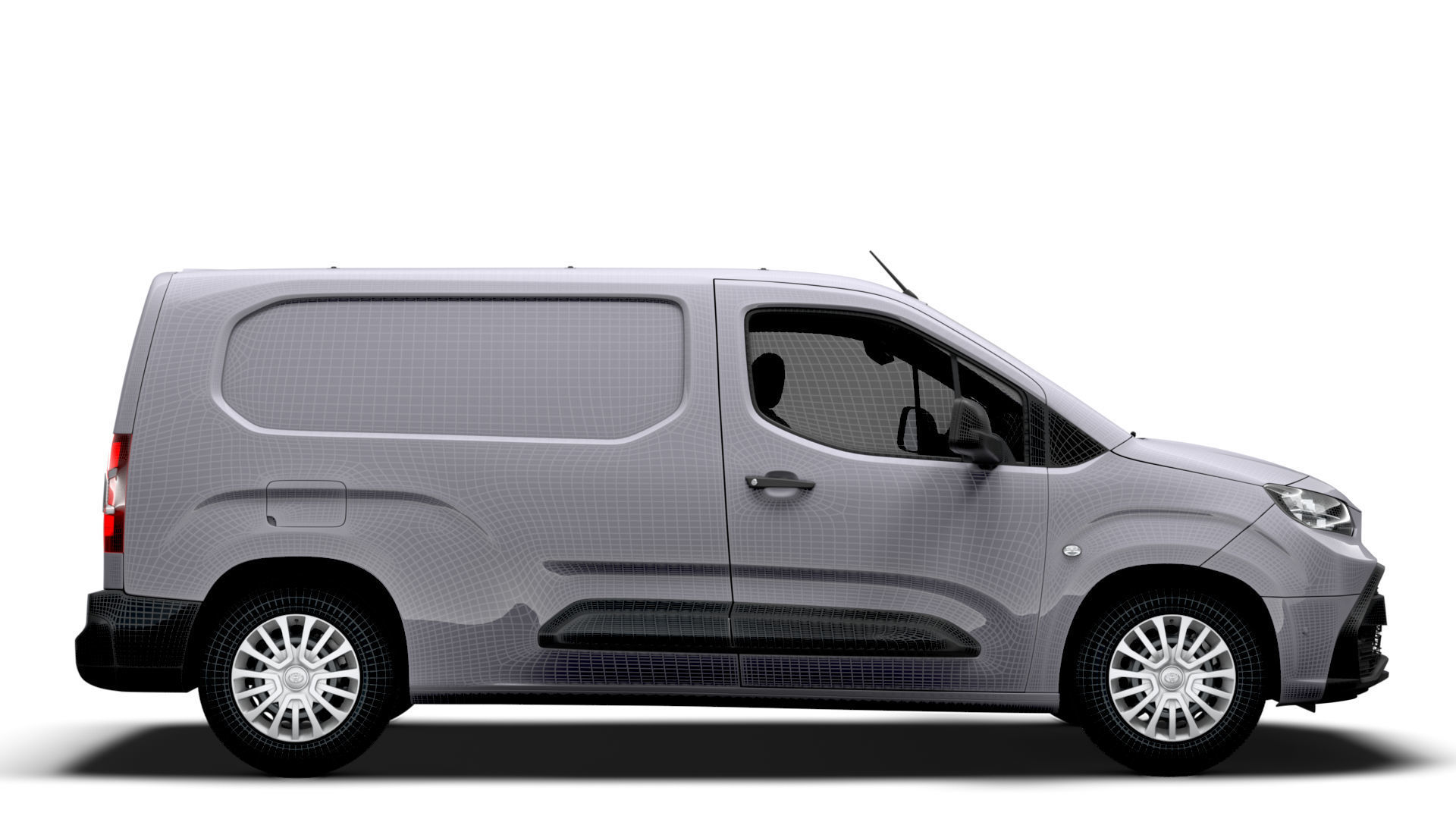 Toyota ProAce City Van Electric LWB 2024 3D model_15