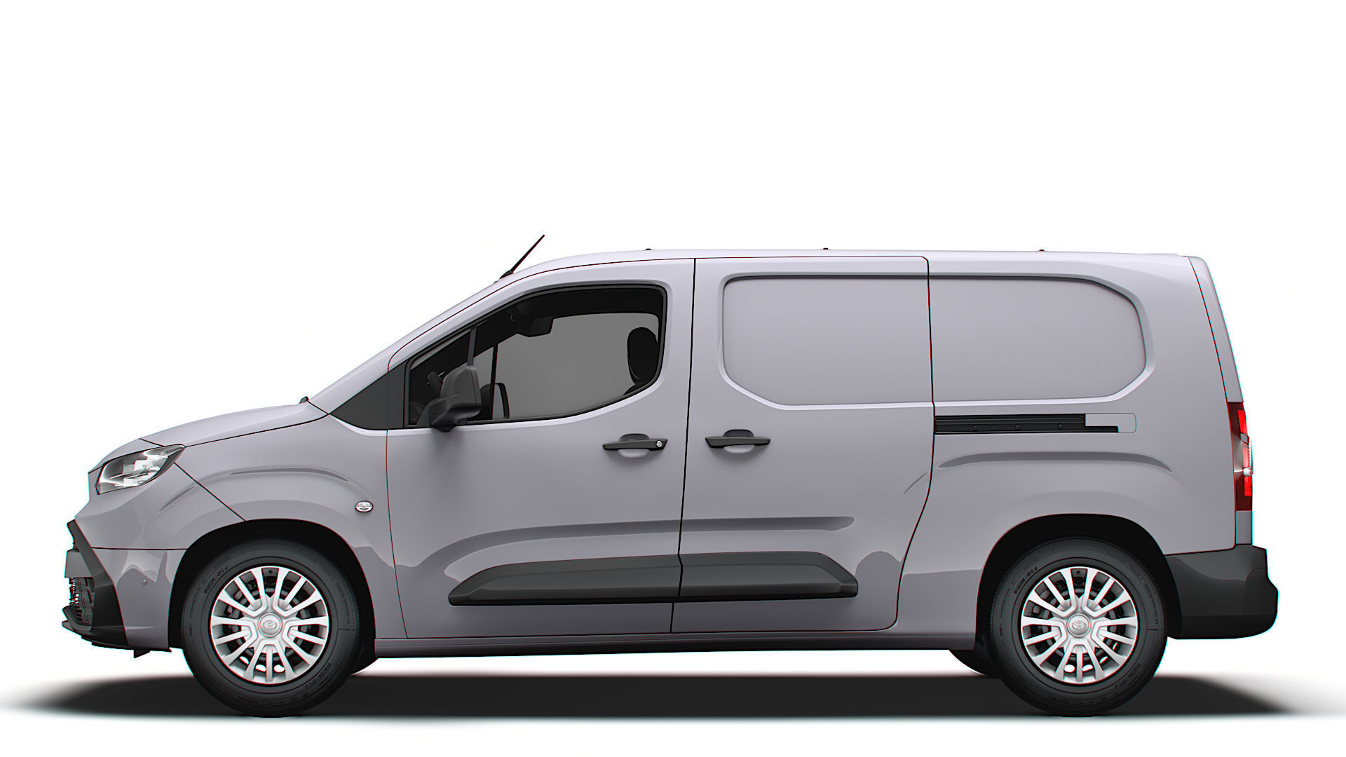 Toyota ProAce City Van Electric LWB 2024 3D model_4