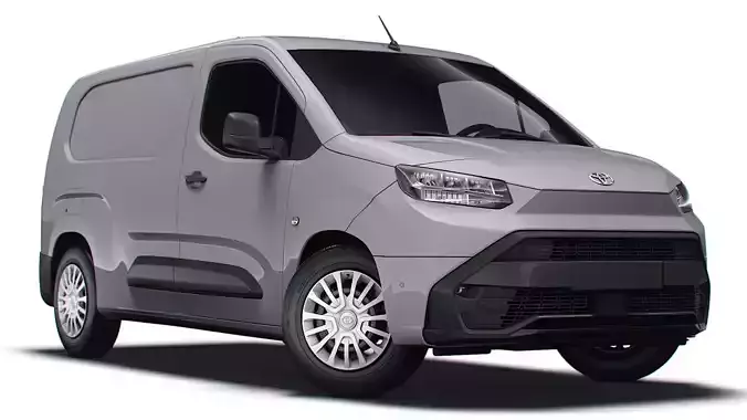 Toyota ProAce City Van Electric LWB 2024 3D model
