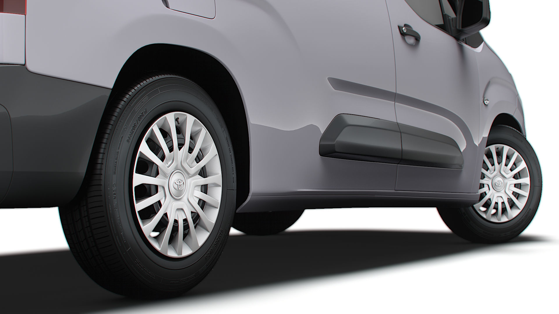 Toyota ProAce City Van Electric LWB 2024 3D model_11