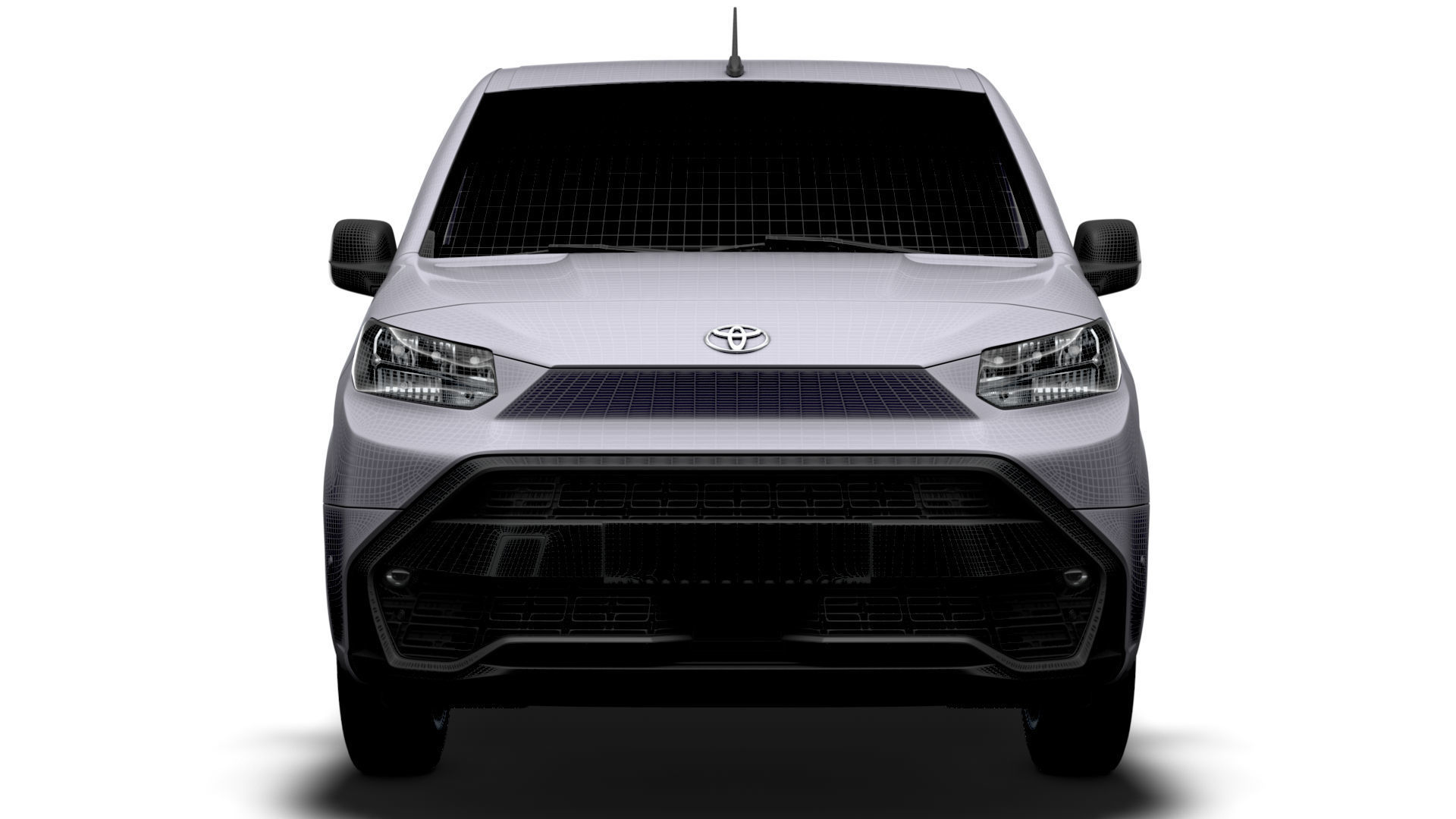 Toyota ProAce City Van Electric LWB 2024 3D model_20