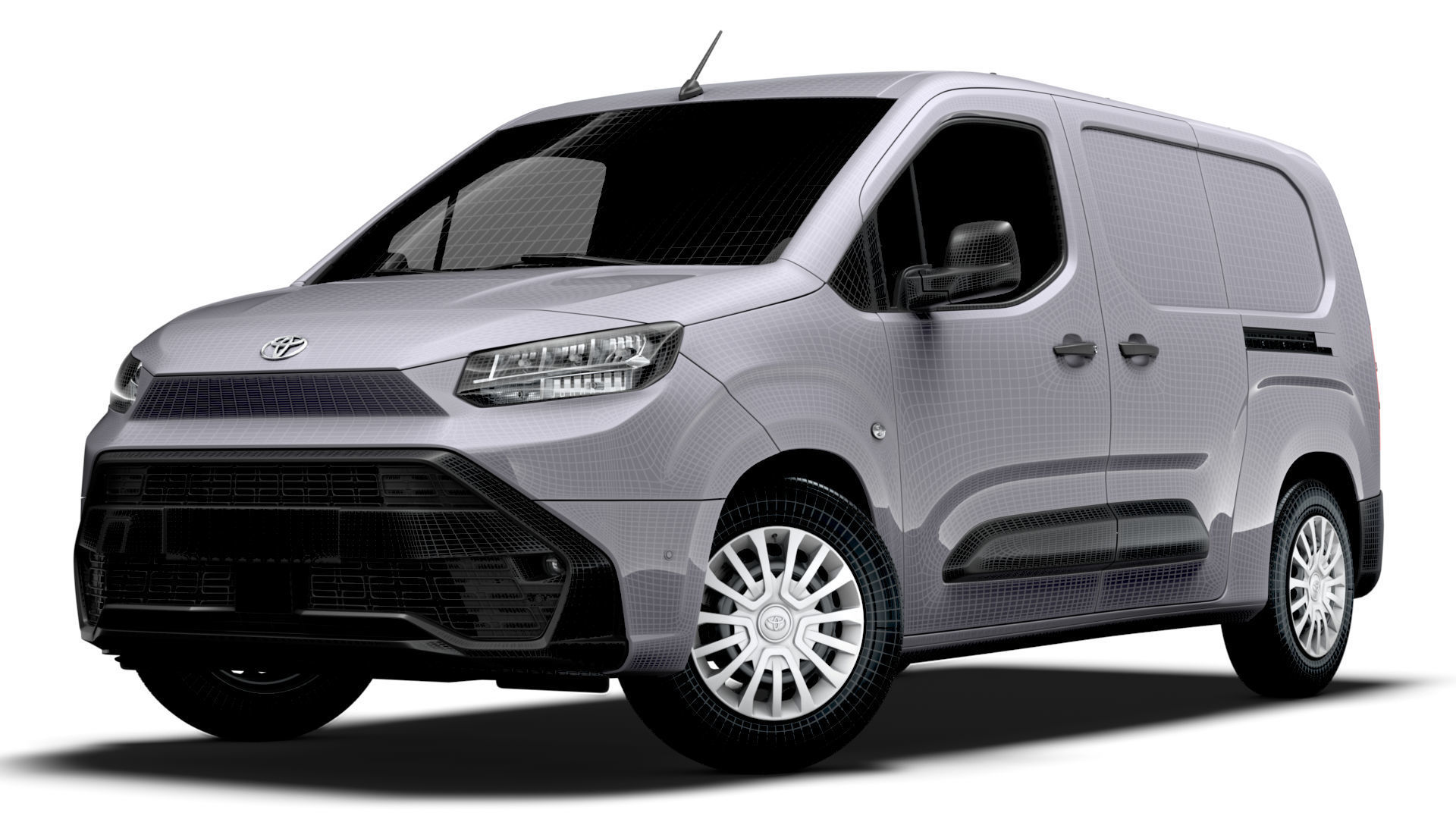 Toyota ProAce City Van Electric LWB 2024 3D model_22