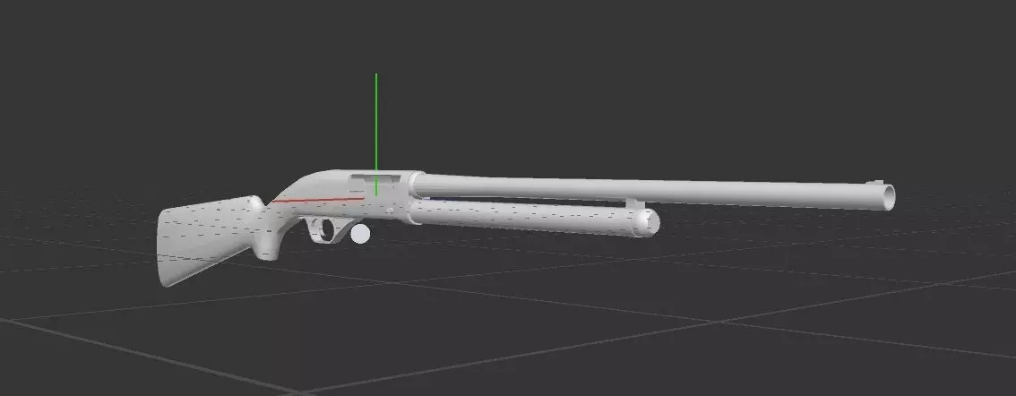 Shotgun Free 3D model