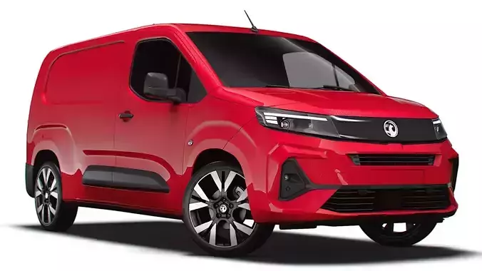 Vauxhall Combo e Van LWB 2024 3D model