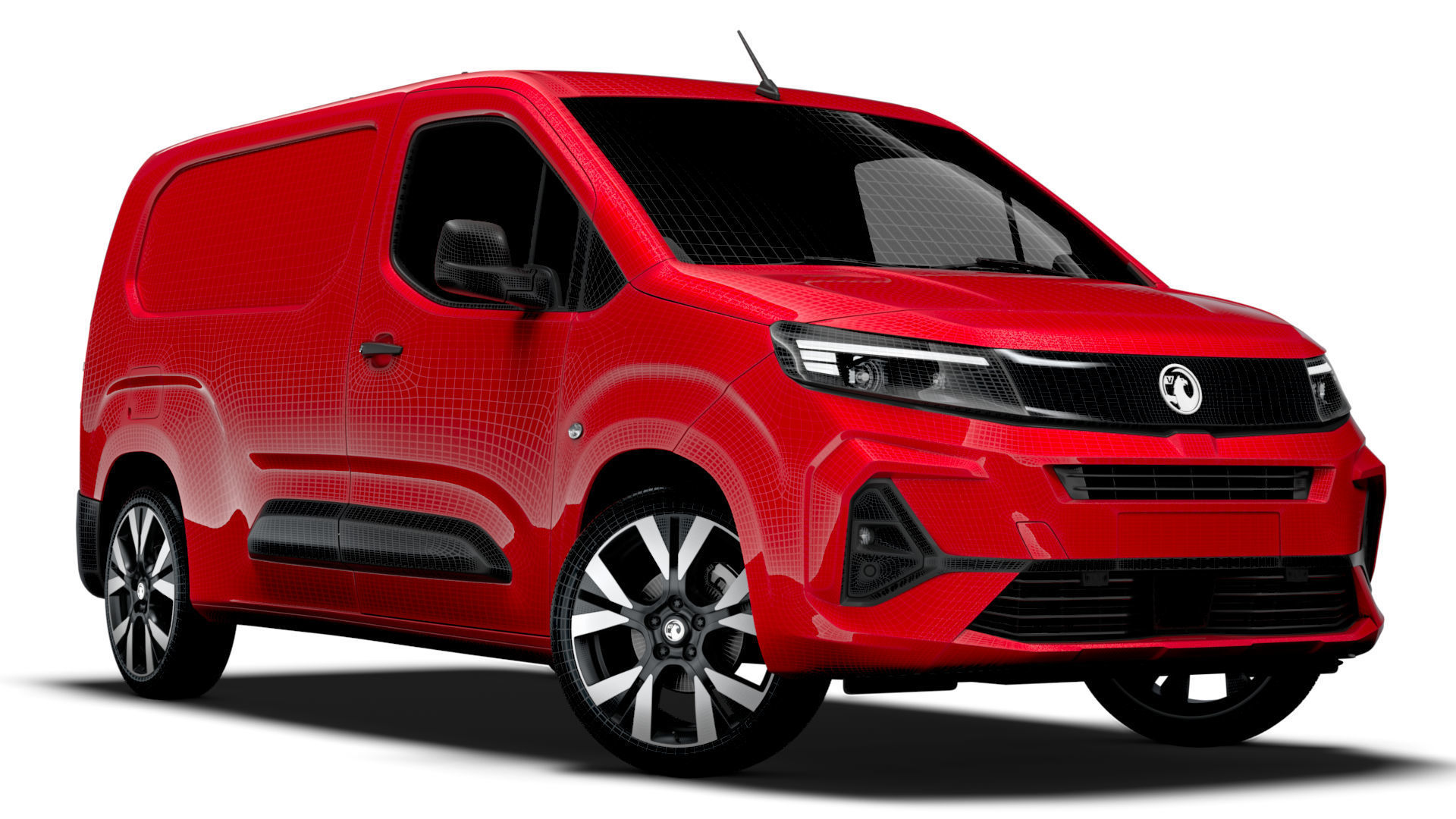 Vauxhall Combo e Van LWB 2024 3D model_14