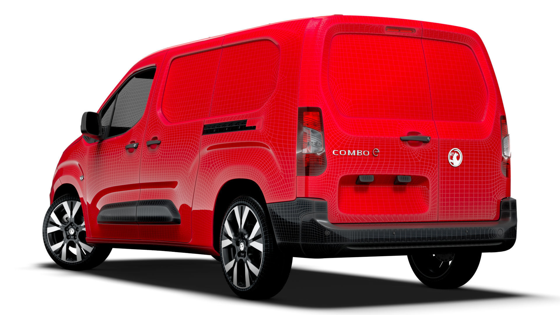 Vauxhall Combo e Van LWB 2024 3D model_16