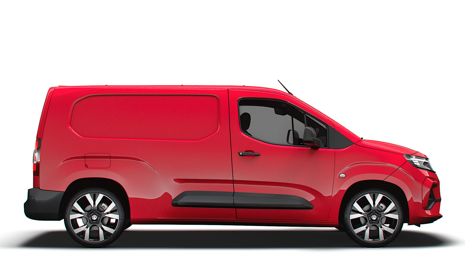 Vauxhall Combo e Van LWB 2024 3D model_1