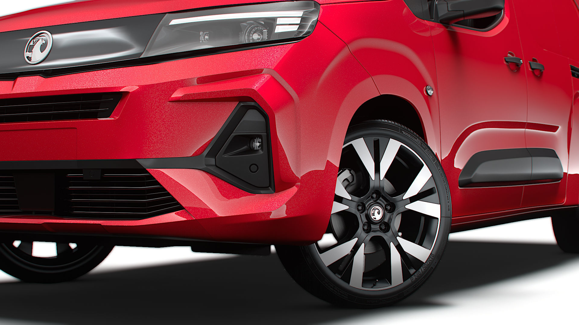 Vauxhall Combo e Van LWB 2024 3D model_3