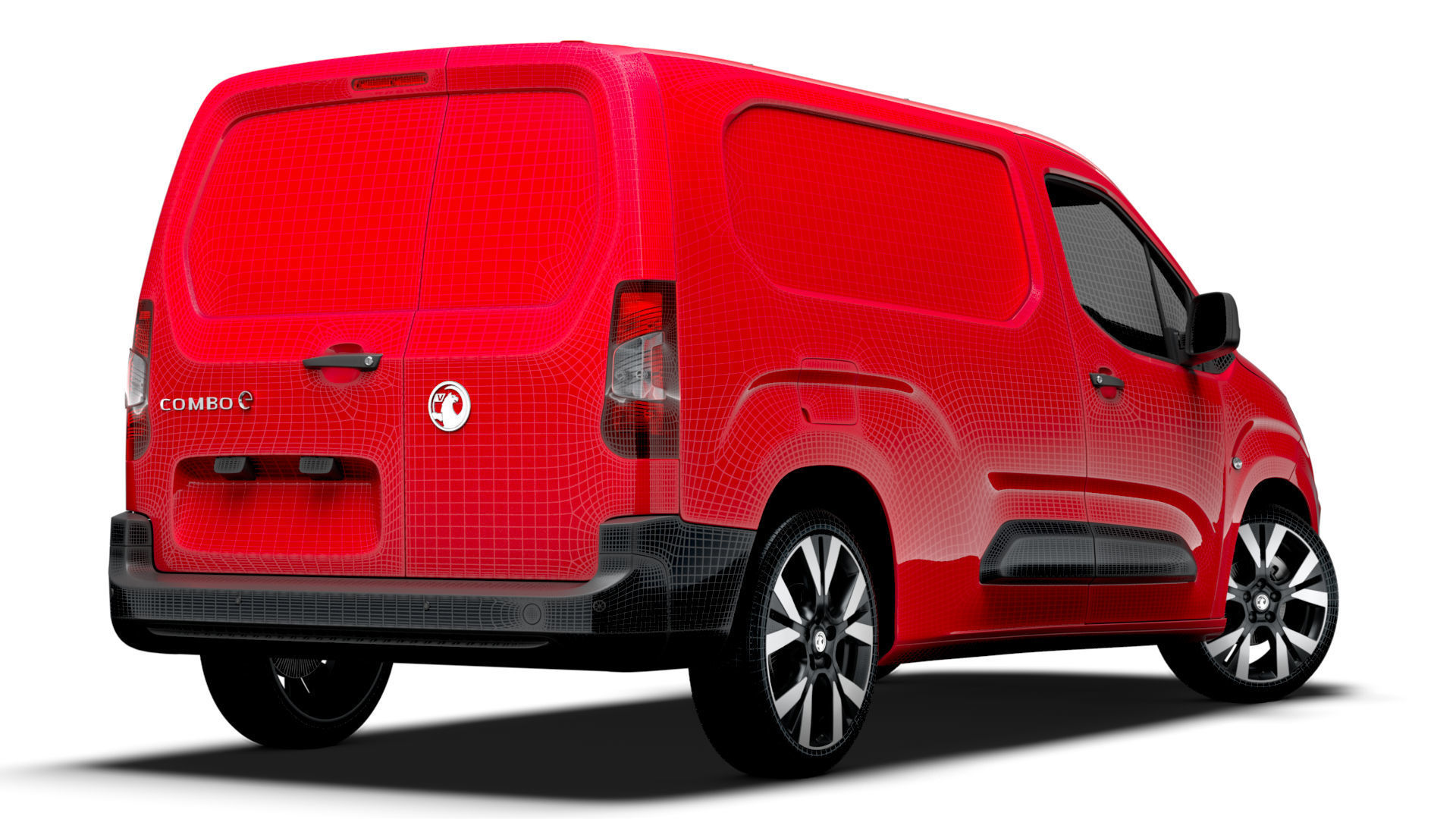 Vauxhall Combo e Van LWB 2024 3D model_19
