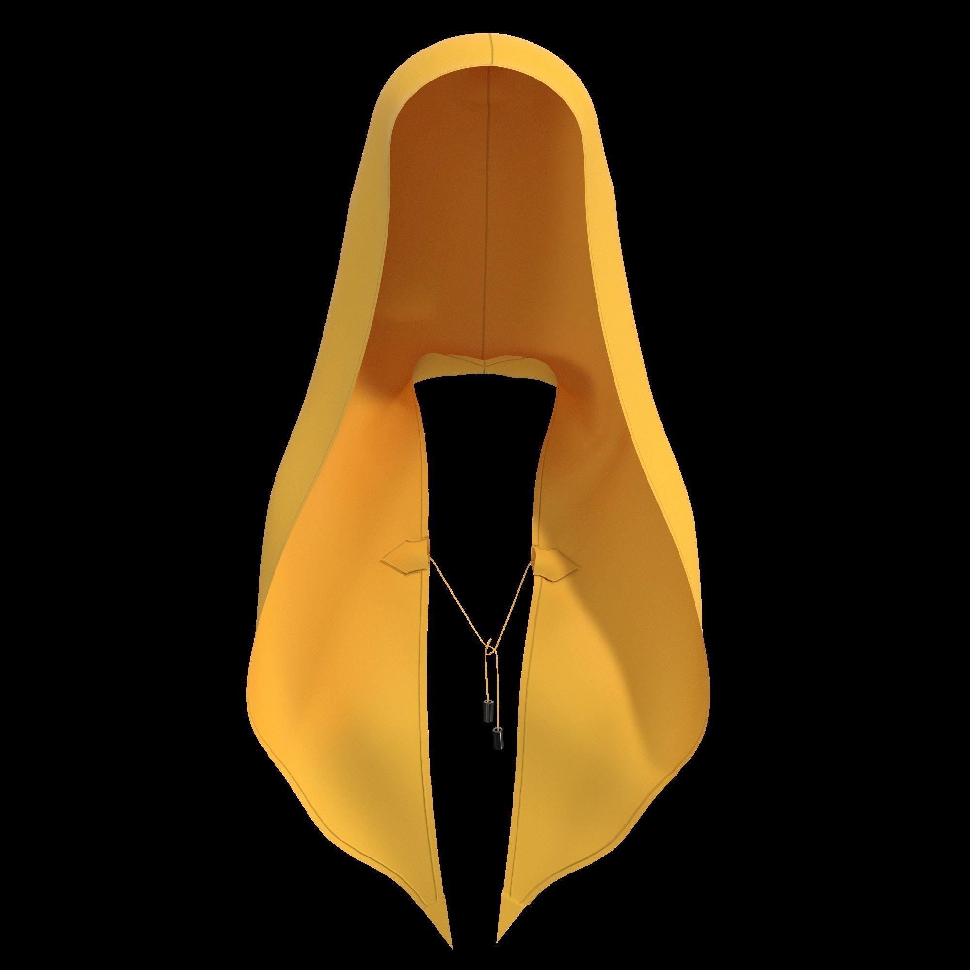 17 SCARVES AND RUFFLES 3D MODELS Low-poly 3D model_8