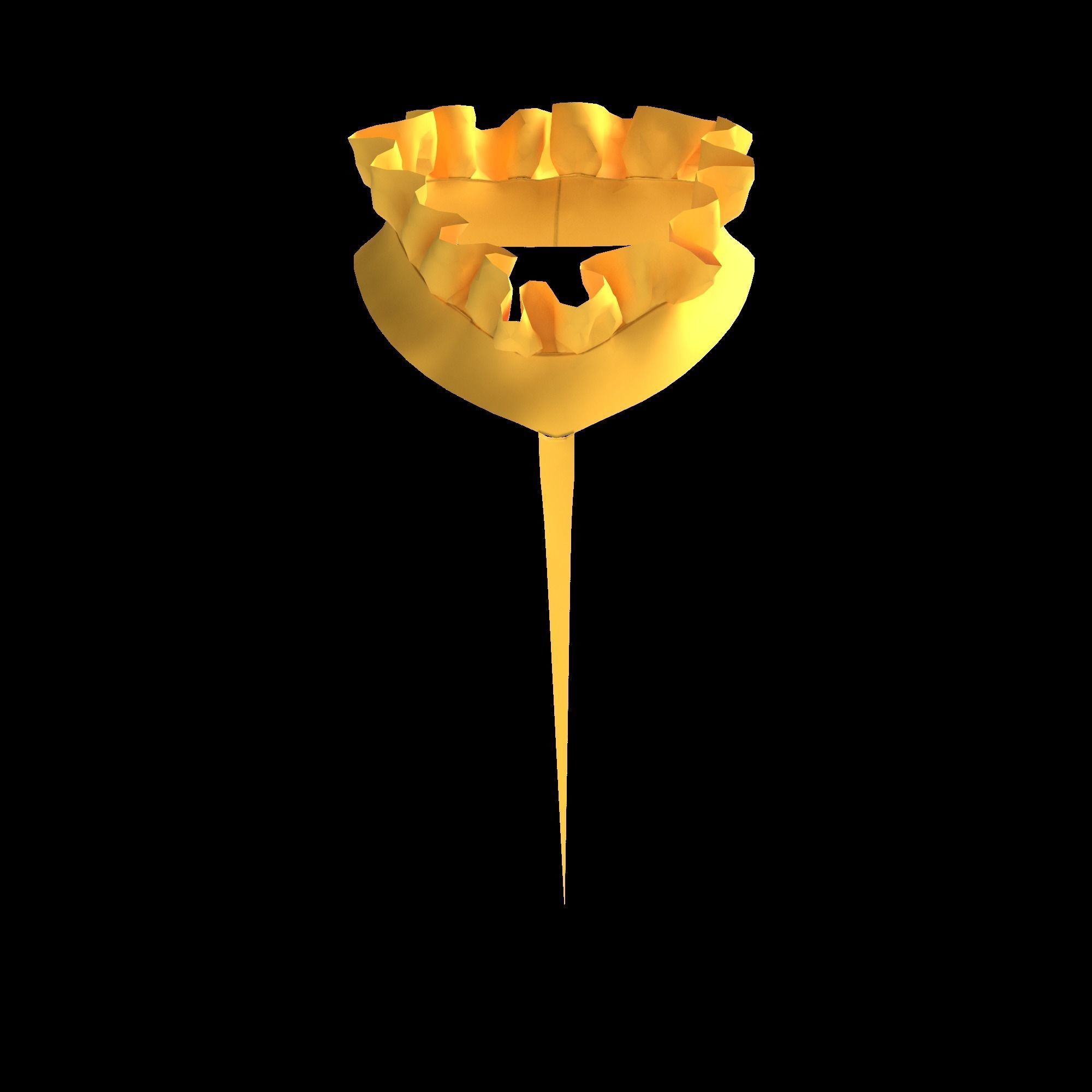 17 SCARVES AND RUFFLES 3D MODELS Low-poly 3D model_5