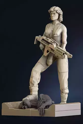 Helen Ripley sfw 180 mm 3D print model