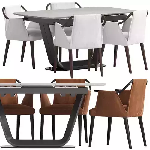 Montbel Sayo Chair and Keys Road Designs Eriz Table