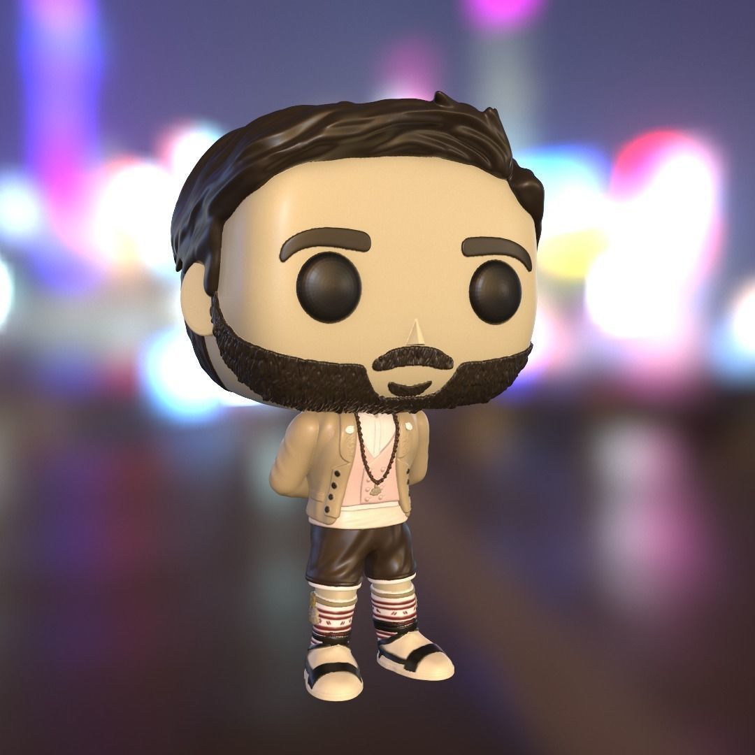 Funko Fallero 3D print model_2
