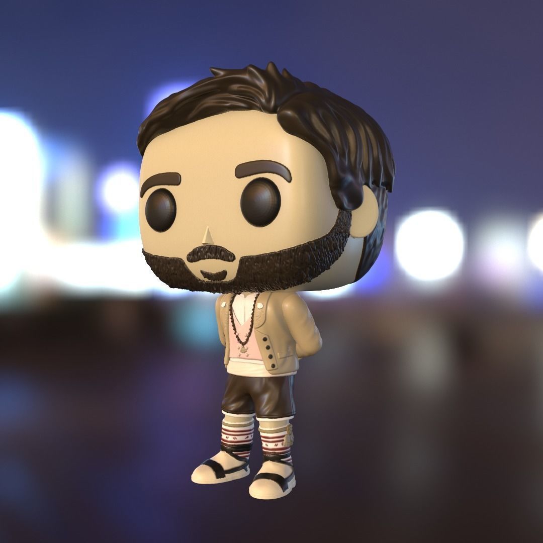 Funko Fallero 3D print model_1