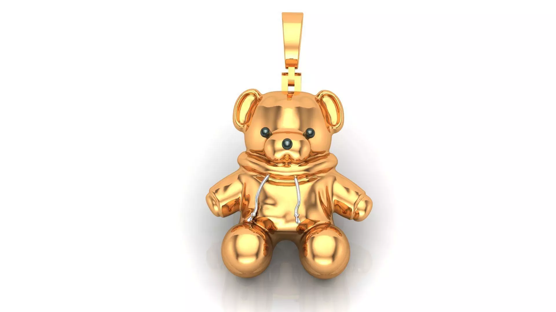 TEDDY BEAR PENDENT 3D print model