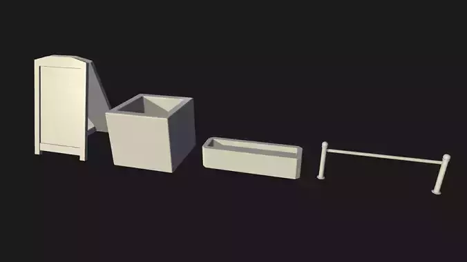 City Props Highpoly