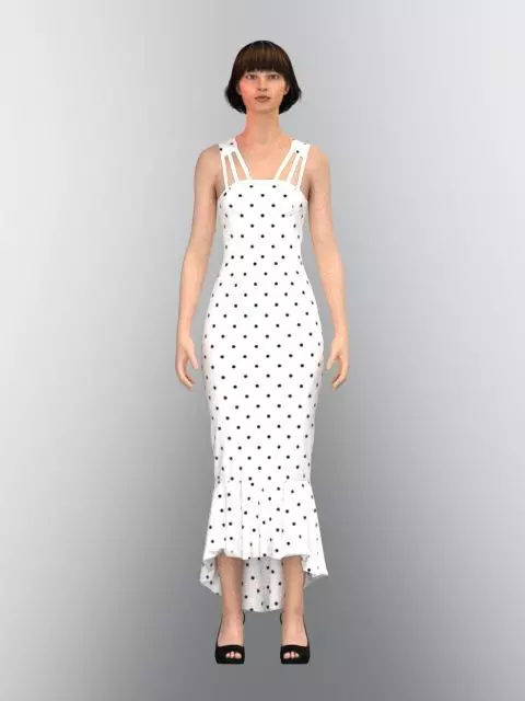 dress design 3D print model