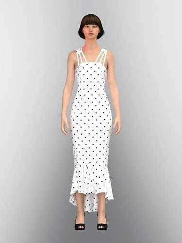 dress design 3D print model