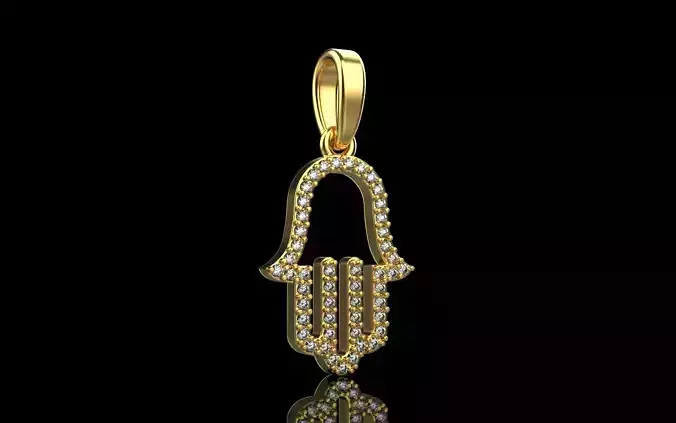 hamsa pendant model 817