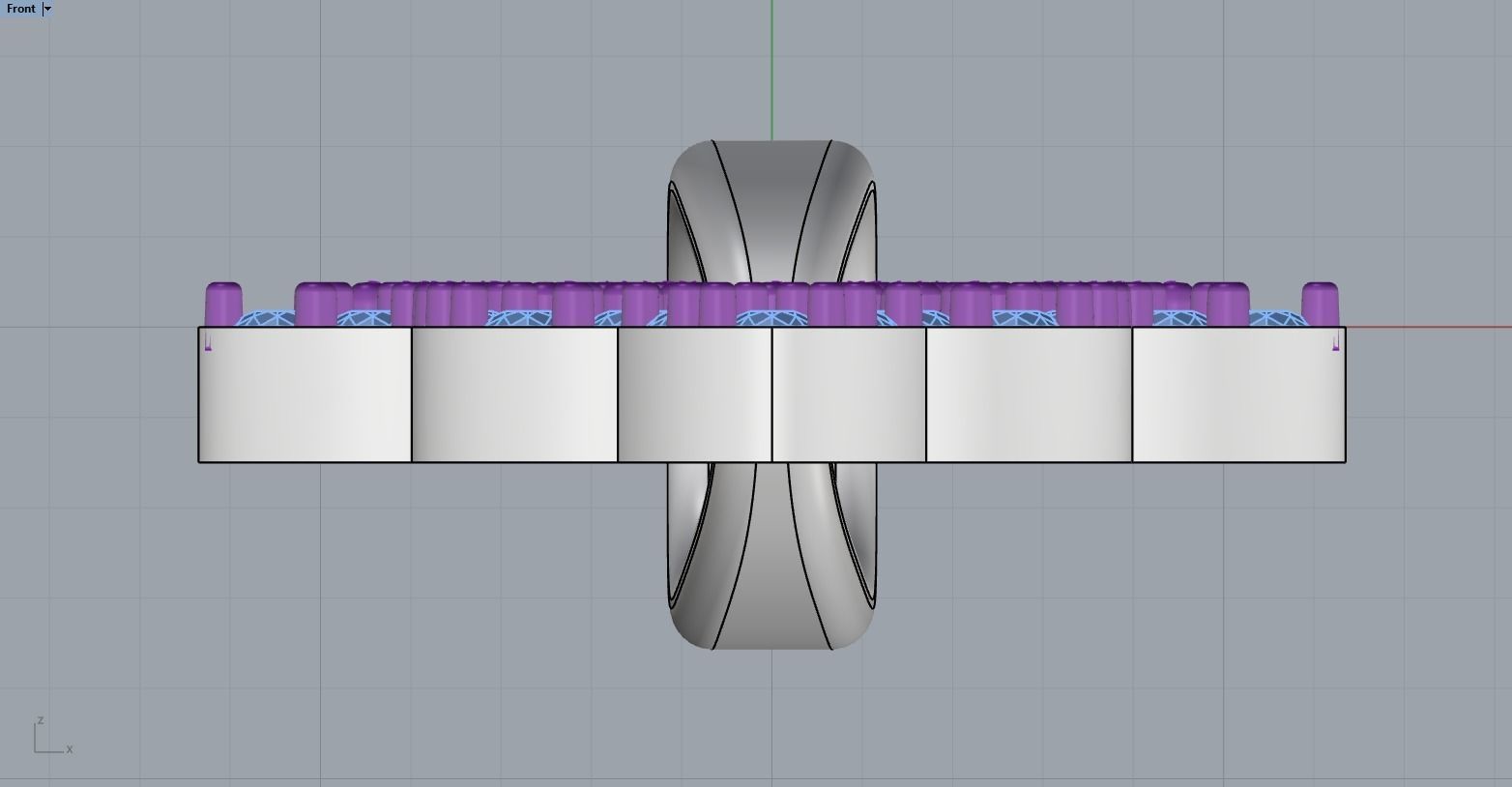 hamsa pendant model 817 3D print model_8