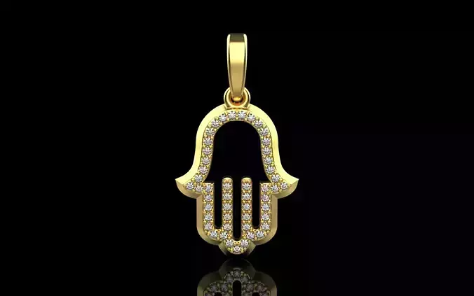 hamsa pendant model 818