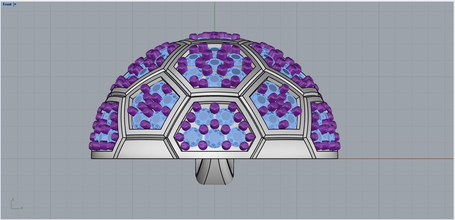 Soccer football  ball pendant model 823  3D print model_9