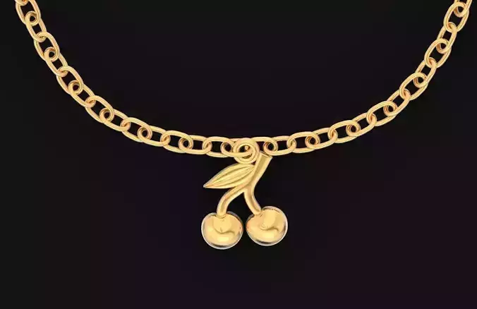 cherries pendant 848 3D print model