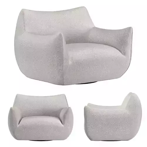 Margot Swivel Chair 3D model