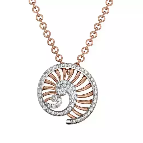 Diamond Pendant 3dm render details