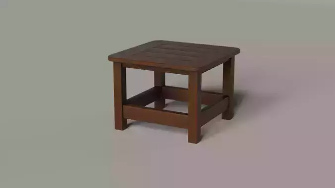 Harbour Square Slat End Table POLYWOOD 7 COLORS